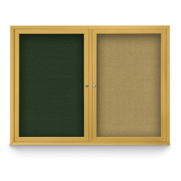 Corkboard, Amethyst/ Satin, 24" x 36"